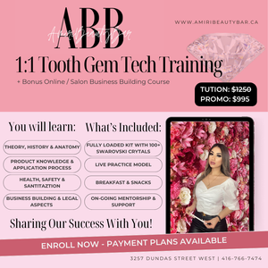 In-Salon 1:1 Tooth Gem Technician Training Course