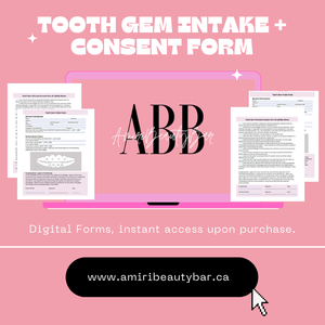 Tooth Gem Intake + Consent Forms - Digital Access - PDF Forms