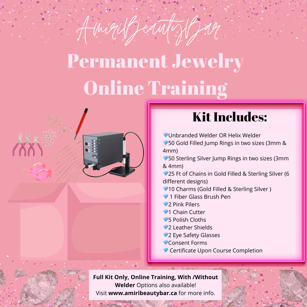 Permanent Jewelry Business Starter Kit + Online Course + Certification