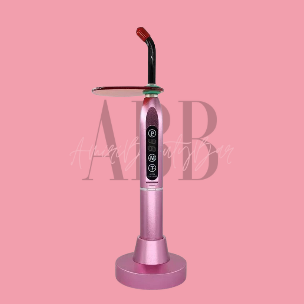 Pretty in Pink - Dental LED Curing Light for Tooth Gems