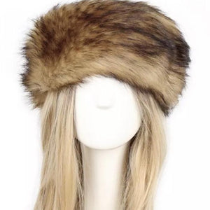 So Furry Headband - Brown - AmiriBeautyBar